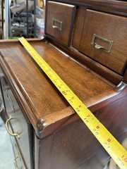 1920s Cabinet Apothecary Industrial Multi Drawer File Ledger Ohio Jewlery Office