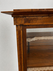 Antique Austro-Hungarian Biedermeier vitrine curio cabinet