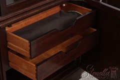 72963: STICKLEY 3 Door Mahogany China Cabinet