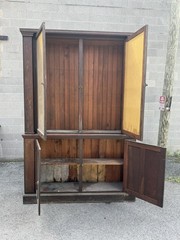 Vintage Antique Early 1900s Liquor Cabinet
