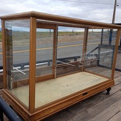 Early 19th Century OVB Display Case In Amazing Condition!