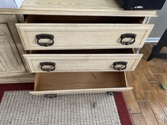 Antique Cabinet 70in X 18in X 30in