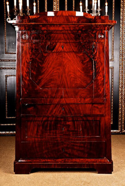O-115 Biedermeier Pyramid Cabinet around 1815