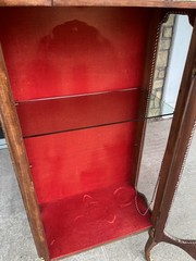 Late 19th Century Louis XV Style Gilt Bronze Mounted Vitrine Cabinet