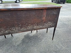 Grand American Mahogany Sideboard early 19thc