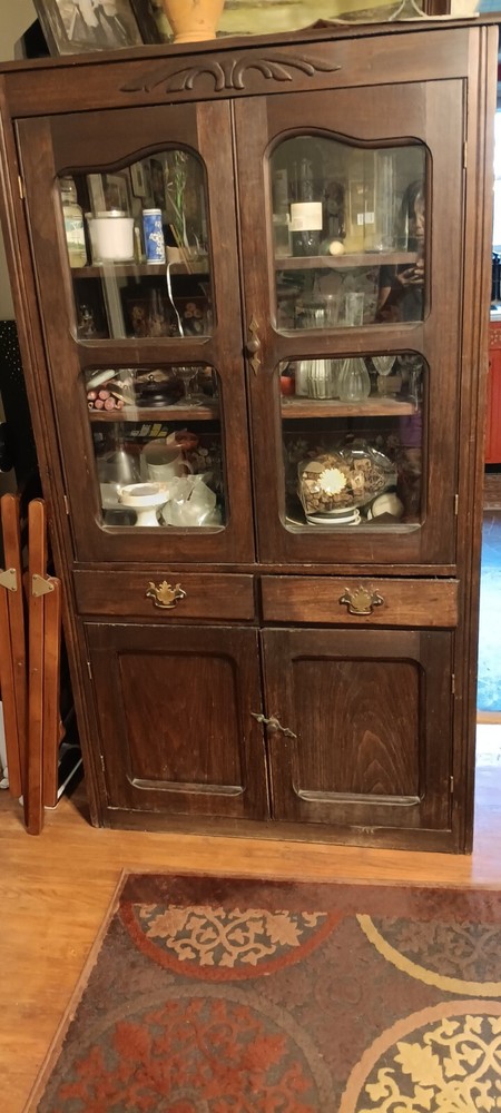 Antique Tall Pie Safe, Kitchen Cupboard Cabinet Hutch – READ THE HISTORY!!