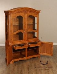 Ethan Allen ‘Legacy’ French Country Style China Cabinet