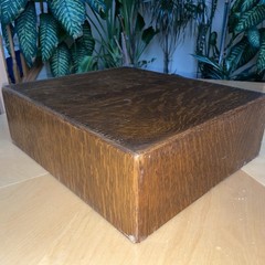 Antique Yawman Erbe 2 Drawer Library Card Catalog Index File Cabinet Wood Box