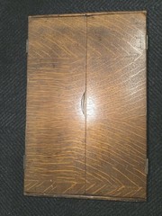Antique Yawman & Erbe Wood File Box 20″ x 13″ x 11″