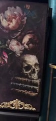 Collectors Cabinet, Dark Acedamia, Goth. One Of A Kind. Signed By Artist
