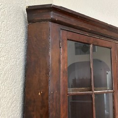 Antique 1835 Primitive Corner Cupboard — Handmade “The Jackson” Cabinet