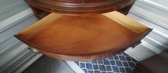 Antique Drexel Corner China Cabinet — Mahogany — circa 1950’s