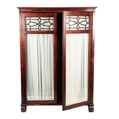 Larkin Quarter Sawn Oak Double-Door Bookcase, Arts & Crafts, c. 1905