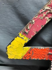Decorative Salvaged Tin Ceiling 16″ Patchwork Mix Color Number 4 Metal 220-25B