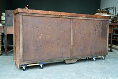 Antique Apothecary Cabinet Wood Drawer Store Counter Display Vintage industrial
