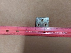 Set of 6 upper door hinges for Sellers kitchen cabinet original