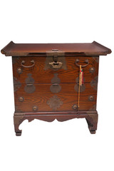 Korean Cabinet With Key 18”x16”