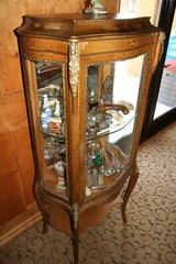 Antique China cabinet Vignette – Genuine French Hand Painted with Ormolu