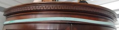 Antique Drexel Corner China Cabinet — Mahogany — circa 1950’s