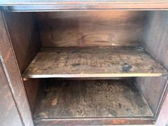 ANTIQUE 1800’s ENGLISH OAK CABINET APOTHECARY TOBACCO CUPBOARD – Local Pickup NC