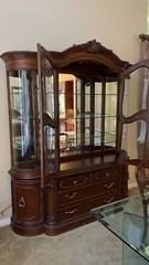 China Cabinet & matching Server Cabinet-Jessica McClintock Romance Collection