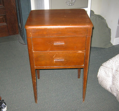 Sewing Cabinet Vintage Storage Furniture by Caswell Runyan VTG Antique