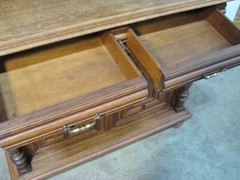 19th Century French Oak Sideboard – Cabinet; Henri II Renaissance Revival