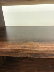 Mid Century Modern Rolling Bar Cart Cabinet Server Expanding Shelf Storage