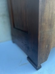 Antique Washstand With Backsplash & Carved Pulls c1860-1870