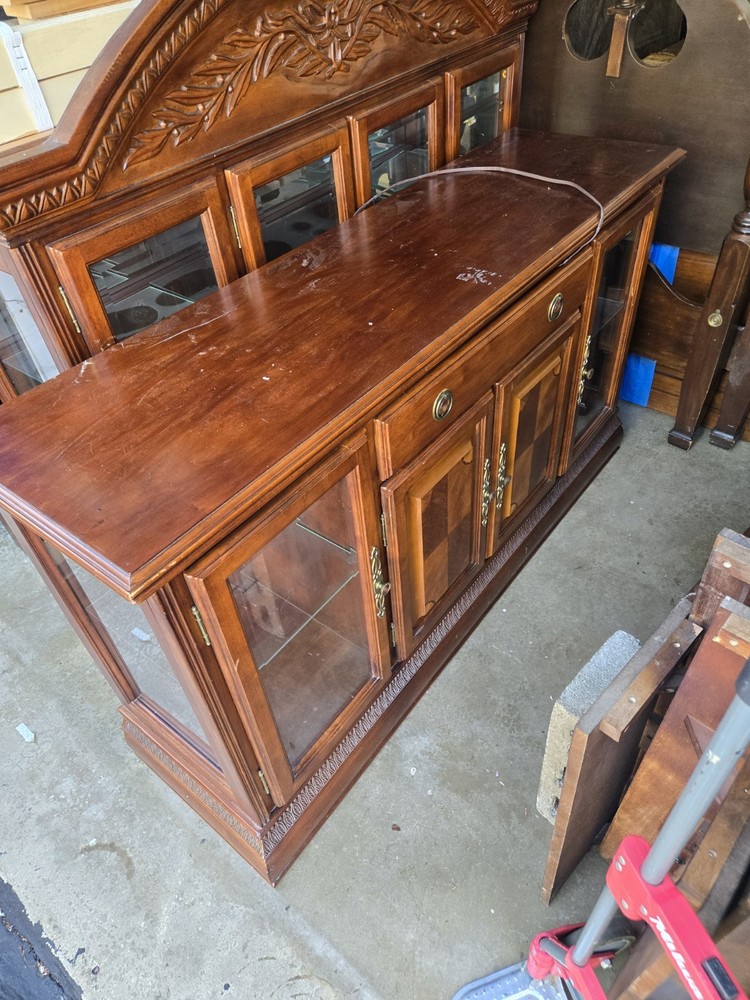 Two Pice China Cabinet