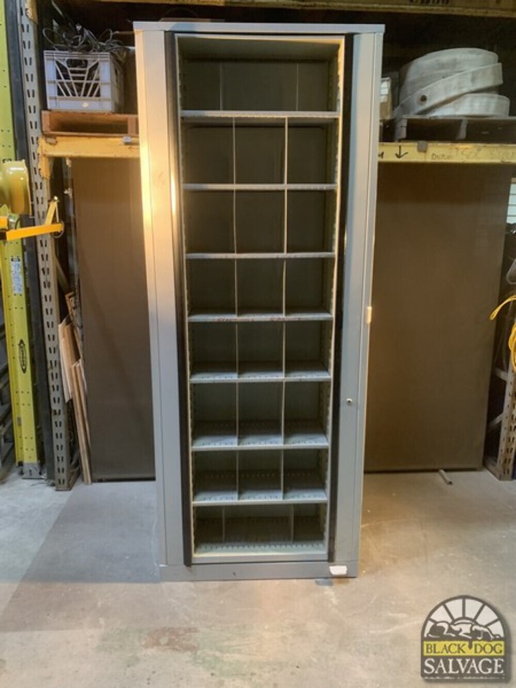 Norfolk Southern Rotating File Cabinet, 92.5″ Tall, Railroad History