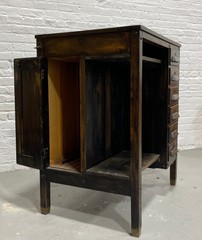 Antique INDUSTRIAL Wooden WORKBENCH CABINET, c. 1920’s