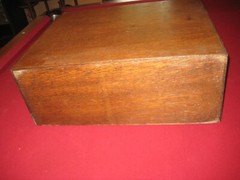 Solid Quartersawn Oak Globe Wernicke 2 Drawer File Box Cabinet 20″x16.5″x 7.75″
