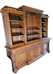 1800s European Antique Breakfront