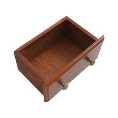 Vintage Storage Cabinet, 3-tier Storage Cabinet, Storage Box With Drawers Brown