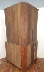 Antique Eastern Shore MD Sussex Co. DE Corner Cupboard Cabinet