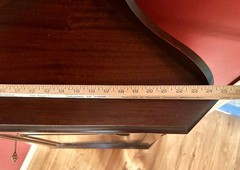 Vintage Mahogany Corner Cabinet
