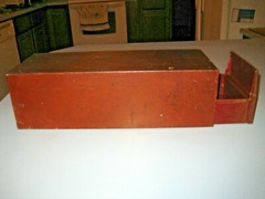 Vintage D.L. WARD COMPANY Philadelphia Counter Top Countertop FileBox 3 1/2″ x 5