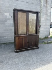 Vintage Antique Early 1900s Liquor Cabinet