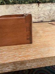 Antique Wood Globe / Macey Single File Drawer Rare Find
