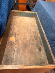 antique Paint decorated dry sink step back cupboard folk art pa 1860 primitive