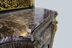 The showcas / cabinet Boulle, XIX century.