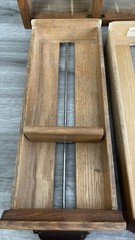Antique Globe Wernicke Oak Index Card File Catalogue 4 Drawer Cabinet USA Heavy