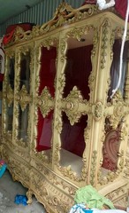 Cellini Rococo Baroque Antique China Cabinet
