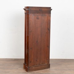 19th Century Danish Mahogany Narrow Column Cabinet