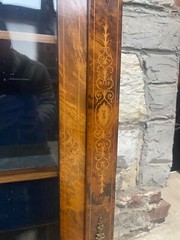 Victorian Napoleon III French Credenza Inlaid Gilt Metal Sideboard Cabinet 1800s