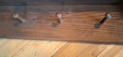 Antique Colonial Mail/CD Solid Wood Rack 40 Slots 3 Peg “RARE” 26H X 24W X 6.5D