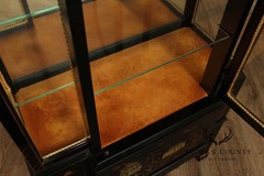 Chinoiserie Lacquered Display Cabinet
