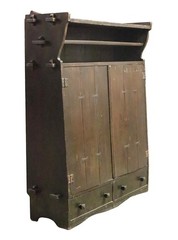Early Arts & Crafts Oak Storage Cabinet
