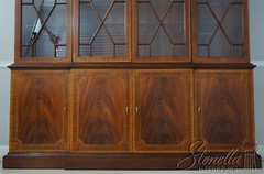 65285EC: COUNCILL CRAFTSMEN Highly Mahogany Breakfront